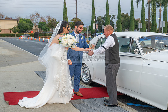 Bryan and Diana wedding ceremony at The Christ Cathedral in Garden Grove Ca, reception at The White House Event Center Anaheim Ca, Gustavo Villarreal photography, videography, 323-633-8283, www.gvphot