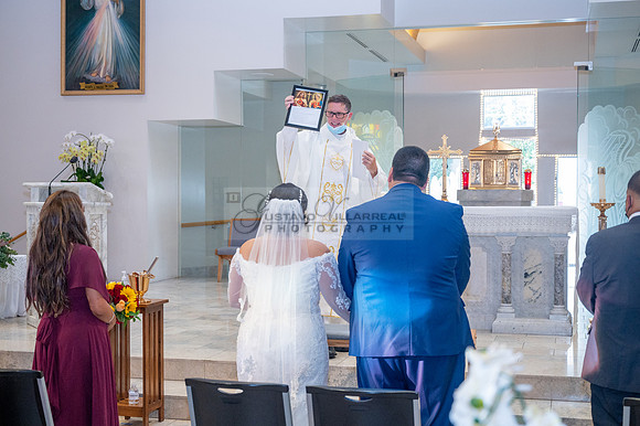 LINK #2 - Xochitl and Luis wedding ceremony at St. Peter Chanel Catholic C