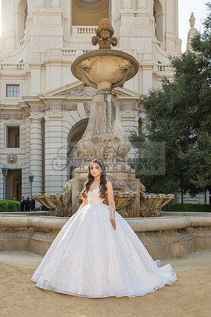 Camila Campa quinceanera, sweet 16 photo session in Pasadena Ca,
