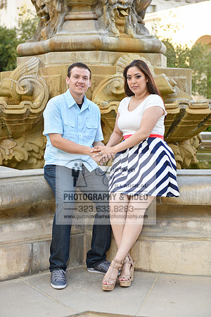 Saul and Cinthia Engagement photos in Pasadena, Wedding photo and video in Pasadena City hall, www.gustavovillarrealphotography.com, 323-633-8283