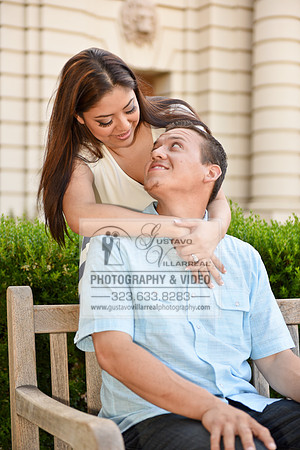 Saul and Cinthia Engagement photos in Pasadena, Wedding photo and video in Pasadena City hall, www.gustavovillarrealphotography.com, 323-633-8283
