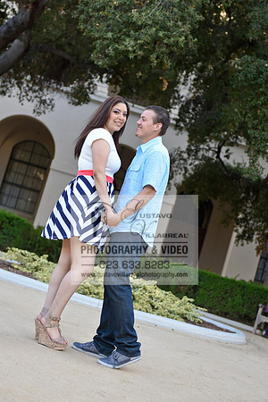 Saul and Cinthia Engagement photos in Pasadena, Wedding photo and video in Pasadena City hall, www.gustavovillarrealphotography.com, 323-633-8283