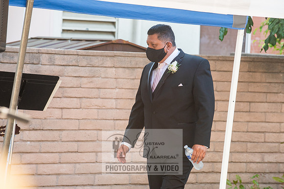 Anthony and Alma wedding celebration at st. Joseph's catholic Ch