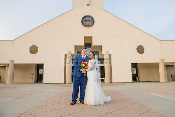 LINK #1 - Xochitl and Luis wedding ceremony at St. Peter Chanel Catholic C