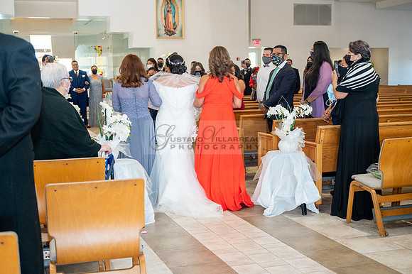 LINK #2 - Xochitl and Luis wedding ceremony at St. Peter Chanel Catholic C