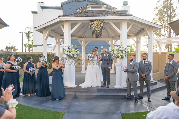 Raymond and Robyn wedding celebration, reception, ceremony at Quiet Cannon Banquet hall in Montebello Ca, photography, videography by Gustavo Villarreal, 323-633-8283, www.gvphotoandvideo.com
