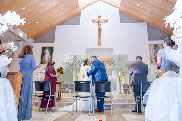 LINK #2 - Xochitl and Luis wedding ceremony at St. Peter Chanel Catholic C