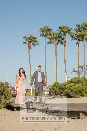 Alejandro and Monique engagement photos at Long beach Harbor Lighthouse, 323-633-8283, www.gustavovillarreal.com