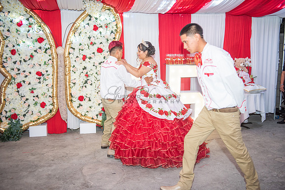 Estephanie Cristal Quinceanera photo shoot ideas, video in Pasadena City Hall in Pasadena Ca. Home reception, 323-633-8283