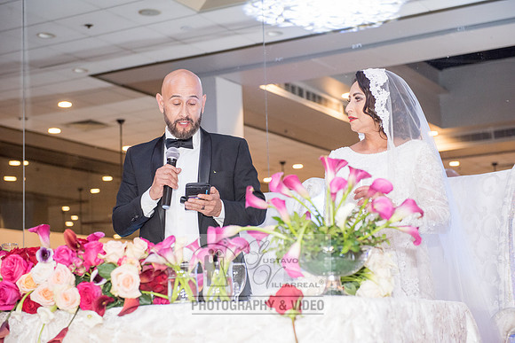 Reina and Adalberto wedding ceremony and reception, photographer
