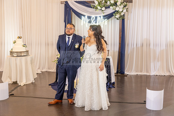 Thalial and Francisco wedding reception at La Mirada Golf course in