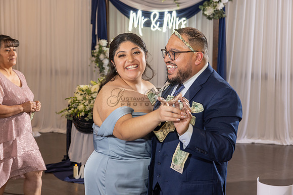 Thalial and Francisco wedding reception at La Mirada Golf course in