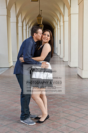 Saul and Cinthia Engagement photos in Pasadena, Wedding photo and video in Pasadena City hall, www.gustavovillarrealphotography.com, 323-633-8283