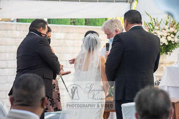 Anthony and Alma wedding celebration at st. Joseph's catholic Ch
