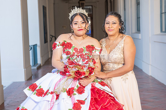 Estephanie Cristal Quinceanera photo shoot ideas, video in Pasadena City Hall in Pasadena Ca. Home reception, 323-633-8283