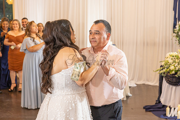 Thalial and Francisco wedding reception at La Mirada Golf course in