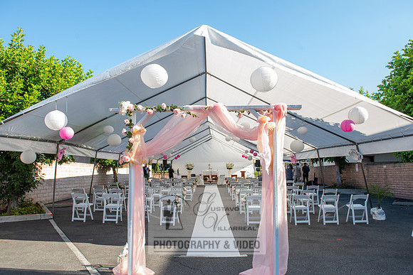 Anthony and Alma wedding celebration at st. Joseph's catholic Ch