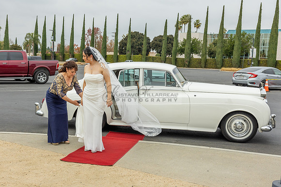 Bryan and Diana wedding ceremony at The Christ Cathedral in Garden Grove Ca, reception at The White House Event Center Anaheim Ca, Gustavo Villarreal photography, videography, 323-633-8283, www.gvphot