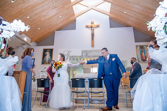 LINK #2 - Xochitl and Luis wedding ceremony at St. Peter Chanel Catholic C