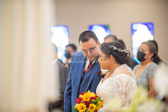 LINK #1 - Xochitl and Luis wedding ceremony at St. Peter Chanel Catholic C