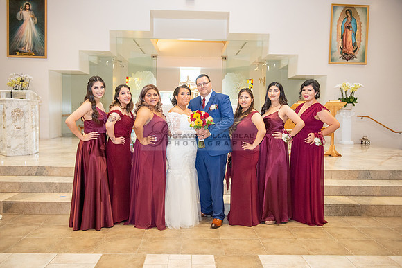 LINK #1 - Xochitl and Luis wedding ceremony at St. Peter Chanel Catholic C