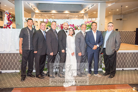 Reina and Adalberto wedding ceremony and reception, photographer