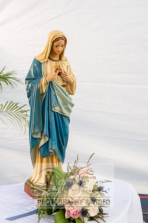 Anthony and Alma wedding celebration at st. Joseph's catholic Ch