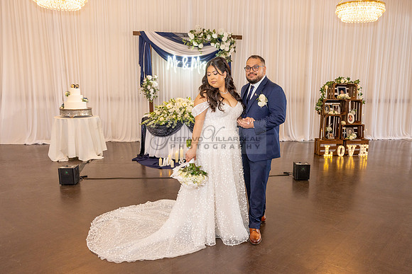 Thalial and Francisco wedding reception at La Mirada Golf course in