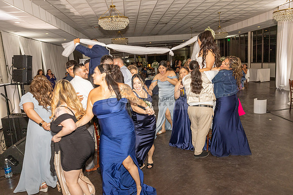 Thalial and Francisco wedding reception at La Mirada Golf course in