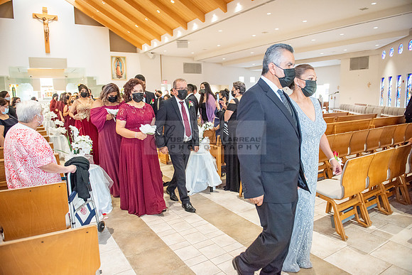 LINK #1 - Xochitl and Luis wedding ceremony at St. Peter Chanel Catholic C
