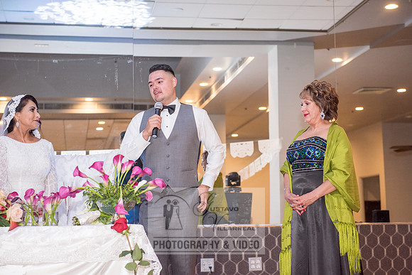 Reina and Adalberto wedding ceremony and reception, photographer