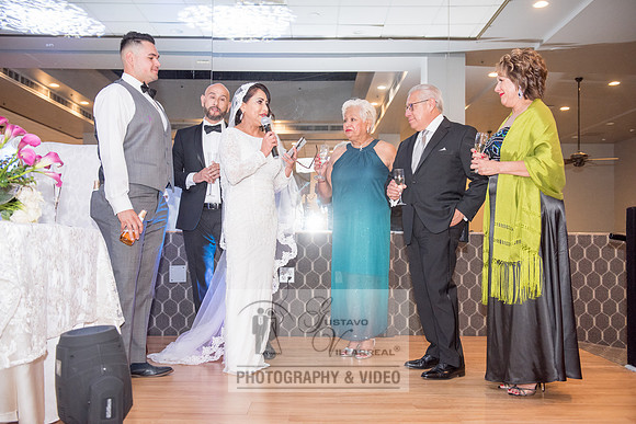 Reina and Adalberto wedding ceremony and reception, photographer