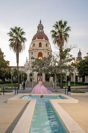Camila Pacheco quinceanera, sweet 16, photo session in Pasadena City Hall in Pasadena California, photography and videography by Gustavo Villarreal photographer, 323-633-8283, www.gvphotoandvideo.com