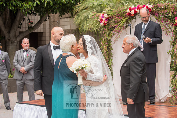 Reina and Adalberto wedding ceremony and reception, photographer