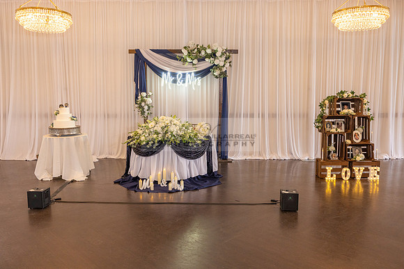 Thalial and Francisco wedding reception at La Mirada Golf course in