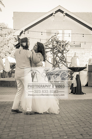 JENNIFER AND CYNTHIA glbt wedding photography and video at Long Beach Museum of Art in Long Beach Ca, www.gustavovillarreal.com, 323-633-8283