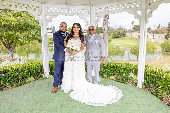 Thalial and Francisco wedding reception at La Mirada Golf course in