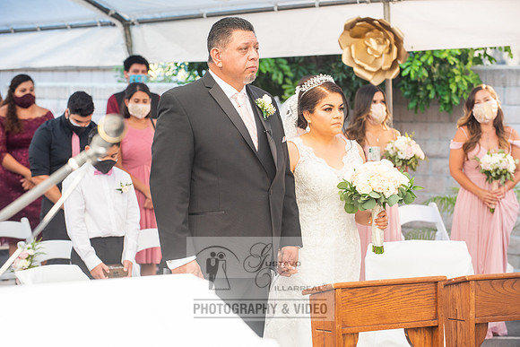 Anthony and Alma wedding celebration at st. Joseph's catholic Ch