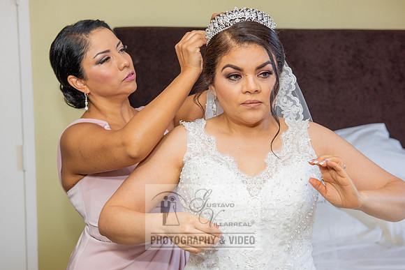 Anthony and Alma wedding celebration at st. Joseph's catholic Ch