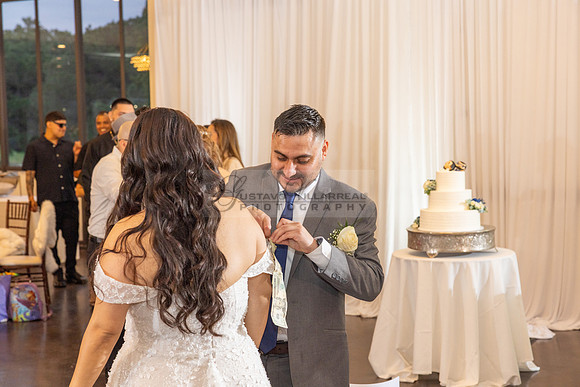 Thalial and Francisco wedding reception at La Mirada Golf course in