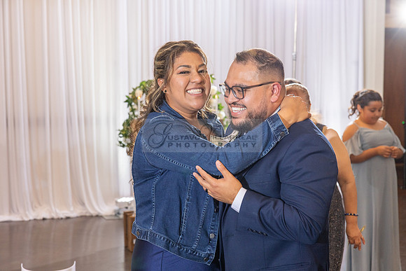 Thalial and Francisco wedding reception at La Mirada Golf course in