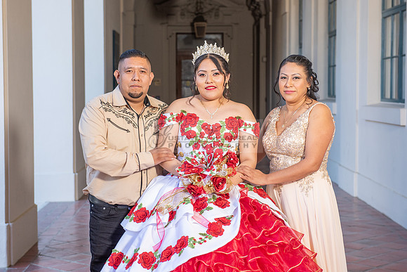 Estephanie Cristal Quinceanera photo shoot ideas, video in Pasadena City Hall in Pasadena Ca. Home reception, 323-633-8283