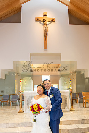 LINK #1 - Xochitl and Luis wedding ceremony at St. Peter Chanel Catholic C