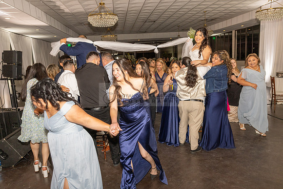 Thalial and Francisco wedding reception at La Mirada Golf course in
