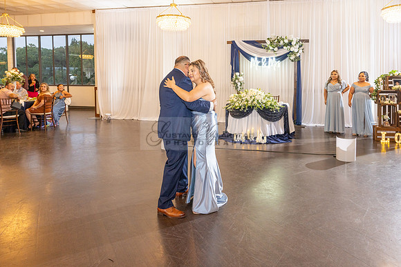 Thalial and Francisco wedding reception at La Mirada Golf course in