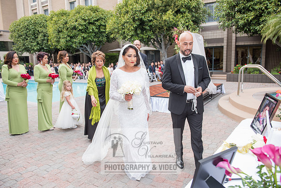 Reina and Adalberto wedding ceremony and reception, photographer