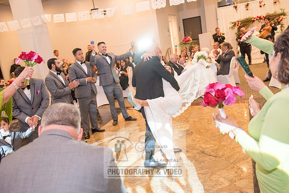 Reina and Adalberto wedding ceremony and reception, photographer