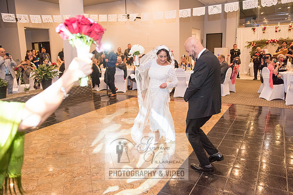 Reina and Adalberto wedding ceremony and reception, photographer