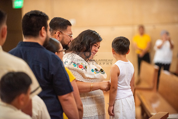 Baptism photographer, videographer at Cathedral of our Lady of Angeles in Los Angeles Ca. Gustavo Villarreal Photography, 323-633-8283, www.gvphotoandvideo.com