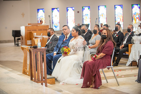 LINK #1 - Xochitl and Luis wedding ceremony at St. Peter Chanel Catholic C
